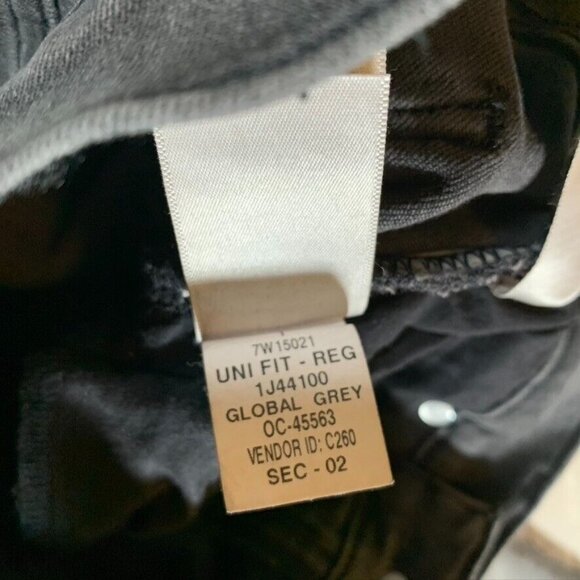 Madewell Womens 1 Denim Jeans Faded Black Uni Fit Skinny Mid Rise Stretch New - Picture 5 of 11